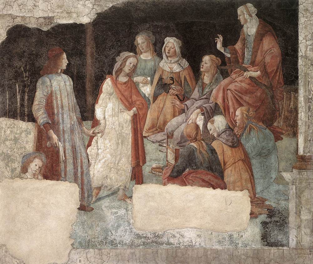 A Young Man Being Introduced to the Seven Liberal Arts by Sandro Botticelli